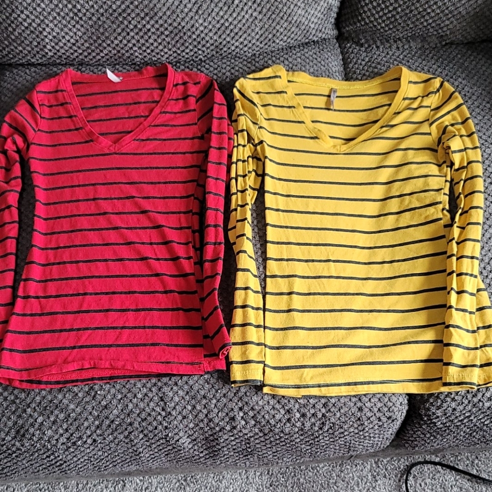 Long Sleeve Striped Shirts